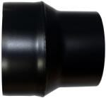 Totya/Kazi Fekete füstcső bővitő 130/150 mm (B130150) (FÜST-DTB130150)