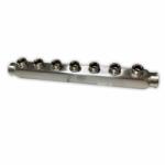 Dunaterm Brand Dunaterm Adapteres Osztótest 1"-2 körös G3/4" inox/vizes/(ZZ18002-02) (FH-ZZ18002-02)