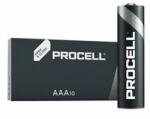 Duracell Mikro elem ipari 1.5V alkáli-mangán LR03 Micro(AAA/R03) 1.236mAh MN2400 Procell Constant DURACELL - AAAPROCP10 (AAAPROCP10)