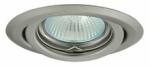 Kanlux Szpot lámpatest álmennyezetbe MR16 1x 35W 12V AC/DC GX5.3 króm-ház acél ARGUS CT-2115-C/M KANLUX - 00331 (00331)