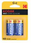 Kodak Baby elem C 1.5V alkáli-mangán LR14 Baby(C/R14) MN1400 Max Super KODAK - CMAXB2 (CMAXB2)