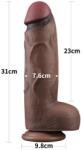 Lovetoy 12 Dual Layered Silicone Cock XXL
