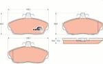 KRIEGER set placute frana, frana disc KRIEGER 0950006397 (0950006397)