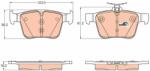 KRIEGER set placute frana, frana disc KRIEGER 0950006538 (0950006538)