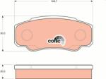 KRIEGER set placute frana, frana disc KRIEGER 0950006110 (0950006110)