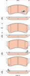 KRIEGER set placute frana, frana disc KRIEGER 0950006536 (0950006536)