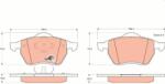 KRIEGER set placute frana, frana disc KRIEGER 0950006331 (0950006331)