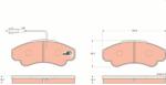 KRIEGER set placute frana, frana disc KRIEGER 0950006335 (0950006335)