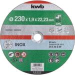 kwb 49712123 AKKU-TOP EXTRA INOX 230x22, 23x1, 9 mm vágótárcsa (49712123)
