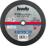 kwb 49711833 EXTRA INOX 230x22, 23x1, 9 mm vágótárcsa (49711833)