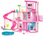Mattel Set Casa de papusi Barbie Dreamhouse, 114 cm, cu piscina, tobogan, lift, lumini si sunete, 75 piese Papusa Barbie