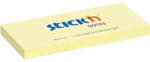 STICK N Stick' N 38x51mm 3x100 lap pasztell sárga öntapadó jegyzettömb (21003)