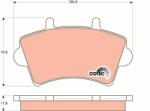 KRIEGER set placute frana, frana disc KRIEGER 0950006310 (0950006310)