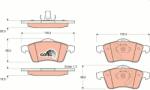 KRIEGER set placute frana, frana disc KRIEGER 0950006205 (0950006205)