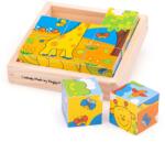 Bigjigs Toys Puzzle cubic - safari (BJ512) - dexo Puzzle