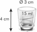 Tescoma myDRINK Pálinkás pohár 15 ml, 6 db (306021.00)
