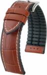 HIRSCH GEORGE 22mm borjúbõr kaucsuk óraszíj (0925128070-2-22)