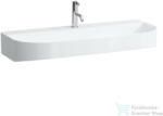 Laufen Sonar 100x42 cm-es csiszolt aljú mosdótál, 1 csaplyukkal, túlfolyó nélkül, fehér H8163470001111 (H8163470001111)
