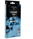 OPPO Reno8 5G, Kijelzővédő fólia, ütésálló fólia (az íves részre is! ), MyScreen Protector, Diamond Glass (Edzett gyémántüveg), Full Glue, fekete - tok-shop