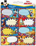 GIM Disney Mickey füzetcímke színes 16 db-os (GIM77300446)