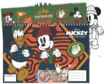  Disney Mickey A/4 spirál vázlatfüzet 40 lapos matricával