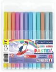 Centropen Carioci CENTROPEN Colour World Pastel 7550, 12 culori/set