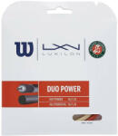 Luxilon Tenisz húr Wilson Duo Power NXT Power & Alu Power RG (6, 1 m/6, 1 m) - natural/bronze