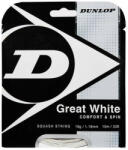 Dunlop Squash húrok Dunlop Great White (10 m) - white