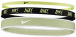 Nike Fejpánt Nike Mixed Width Headbands 3P - lime ice/black/lime ice