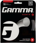 Gamma Tenisz húr Gamma iO Soft (12.2 m) - charcoal grey