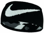 Nike Fejpánt Nike Seamless Knit Headband Reversible - black/smoke grey/lt smoke grey
