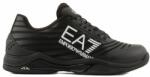 EA7 Férfi cipők EA7 Unisex Woven Sneaker - triple black/white