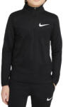 Nike Fiú póló Nike Dri-Fit Sport Poly 1/4 Zip Top B - Fekete