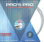 Pro's Pro Tenisz húr Pro's Pro Nano Cyber Power (12 m) - white
