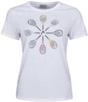 Head Lány póló Head Racquet T-Shirt G - white