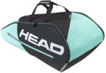 Head Tenisz táska Head Tour Team 9R - black/mint