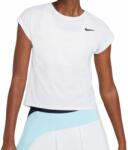 Nike Női póló Nike Court Dri-Fit Victory Top SS Plus Line W - white/black