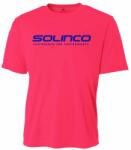 Solinco Férfi póló Solinco Performance Shirt - neon pink
