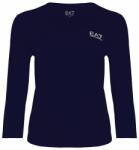 EA7 Női póló (hosszú ujjú) EA7 Woman Jersey T-shirt - navy bule