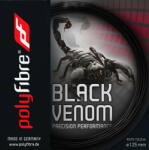 Polyfibre Tenisz húr Polyfibre Black Venom (12, 2 m) - black