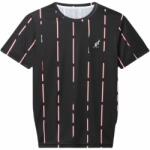 Australian Férfi póló Australian Ace T-Shirt With Stripes Print - nero