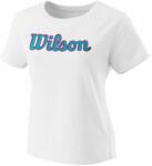 Wilson Női póló Wilson Script Eco Cotton Tee W - white