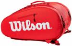 Wilson Táska Wilson Padel Super Tour Bag - red/white