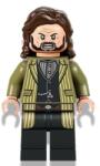 LEGO® hp337 - LEGO Harry Potter minifigura - Sirius Black, sötétbarna haj, zöld kabát (hp337)
