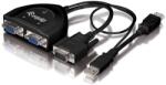EQUIP Cable VGA Video-Splitter 2-port 450MHz 332521 (332521)