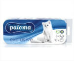 Paloma Exclusive Soft (fehér) 3 rétegű toalettpapír 10 tekercs