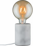 Paulmann 79601 Neordic Nordin asztali lámpa, bura néküli, márvány, fehér, E27 foglalat, IP20 (79601)