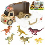  WOOPIE 2 az 1-ben autós készlet bőrönd + dinoszaurusz figurák 6 db