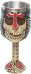Tole 10 Imperial Pocal Medieval Skulls 18.5cm 200ml decorat 360grade Tole 10 Imperial 39419