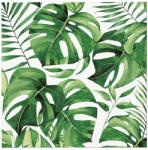 PAW papírszalvéta 33x33 cm 3 rétegű 20 lap/csomag Pálmalevél